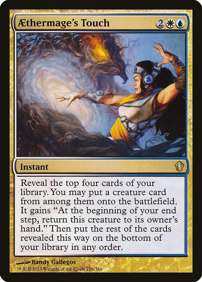 Aethermage's Touch 176 card from Commander 2013