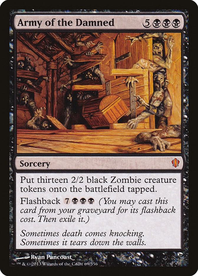 Army of the Damned 69 card from Commander 2013