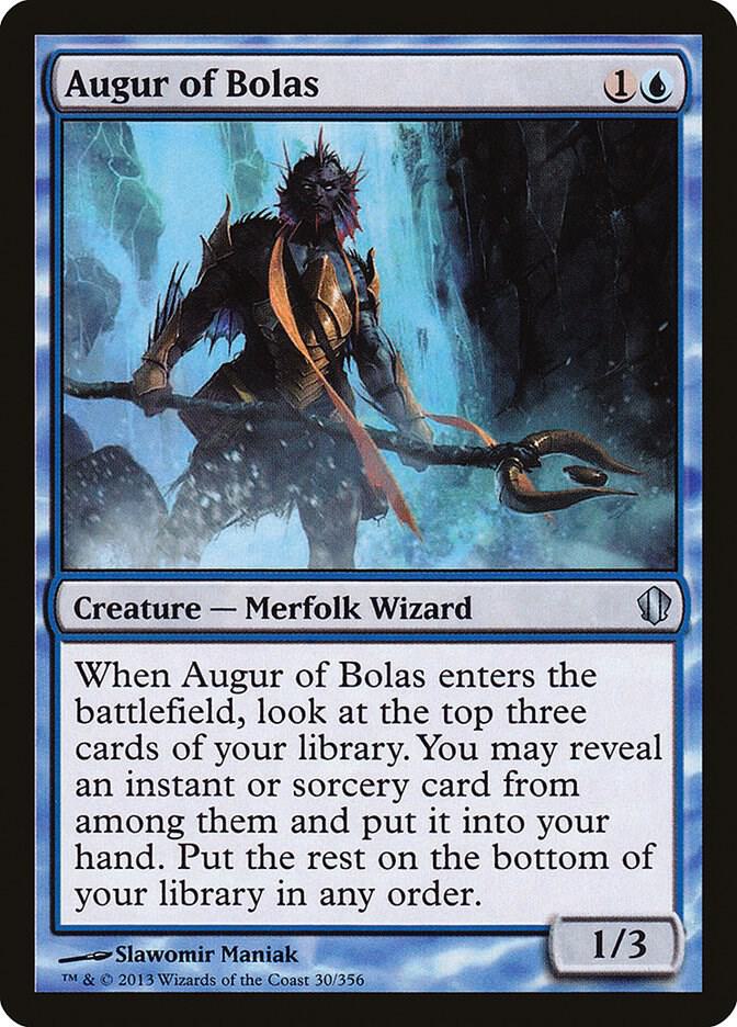 Augur of Bolas 30 card from Commander 2013