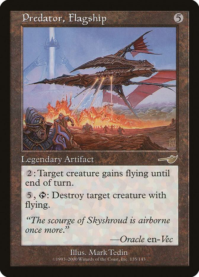 Predator, Flagship 135 card from Nemesis