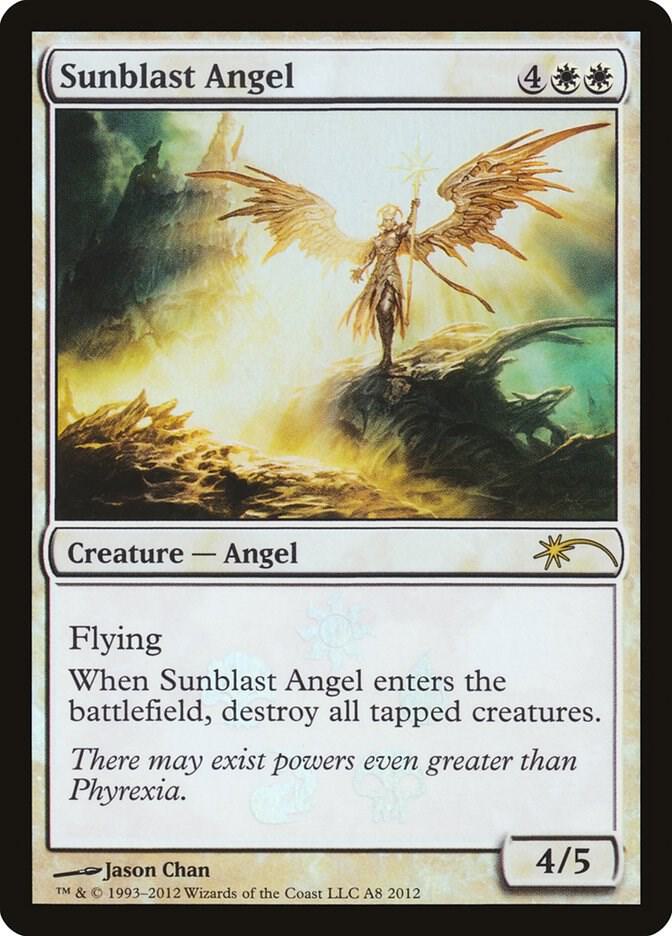 Sunblast Angel A8 card from Media Promos