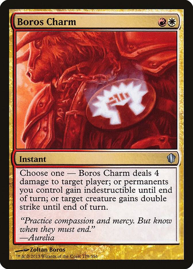 Boros Charm 179 card from Commander 2013