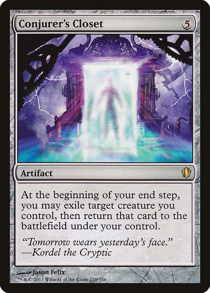 Conjurer's Closet 239 card from Commander 2013