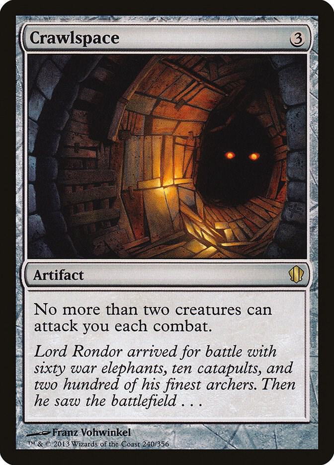 Crawlspace 240 card from Commander 2013
