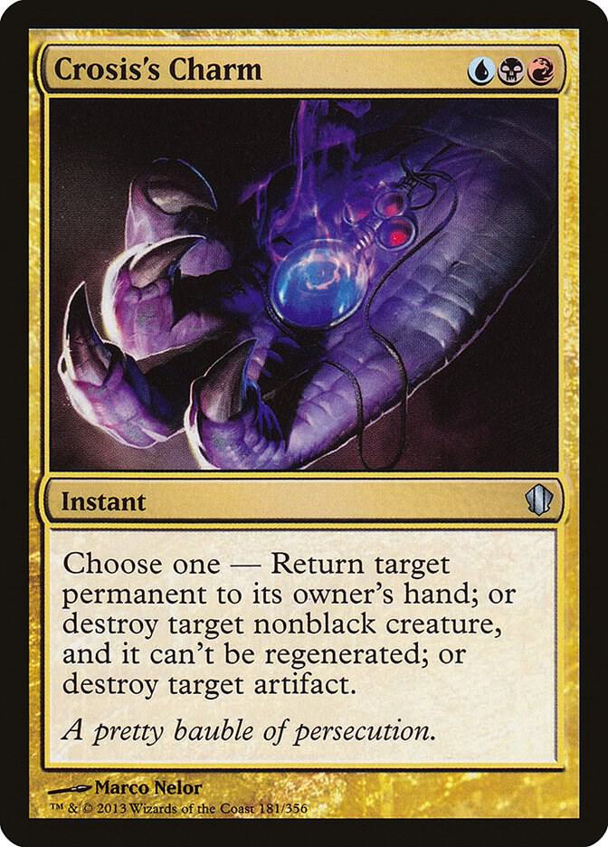 Crosis's Charm 181 card from Commander 2013