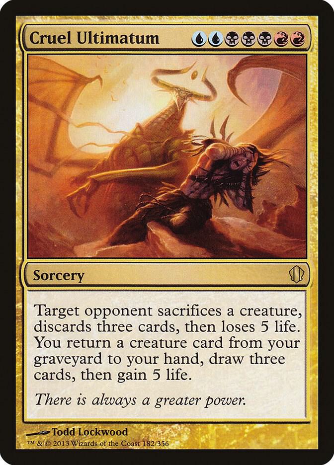 Cruel Ultimatum 182 card from Commander 2013