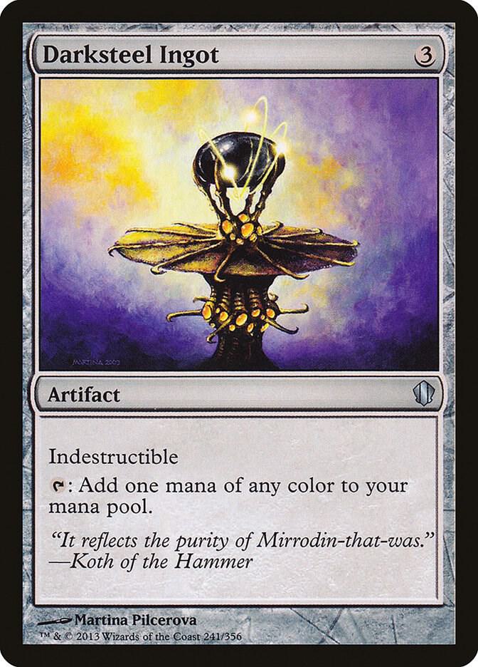 Darksteel Ingot 241 card from Commander 2013