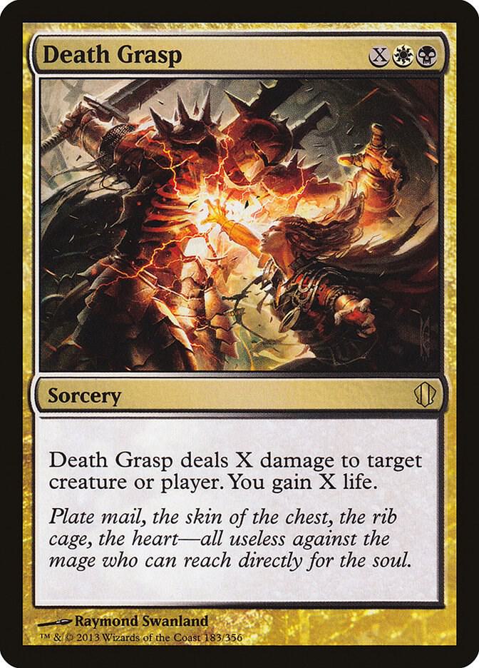 Death Grasp 183 card from Commander 2013