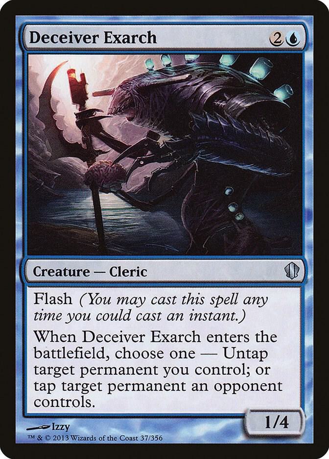 Deceiver Exarch 37 card from Commander 2013