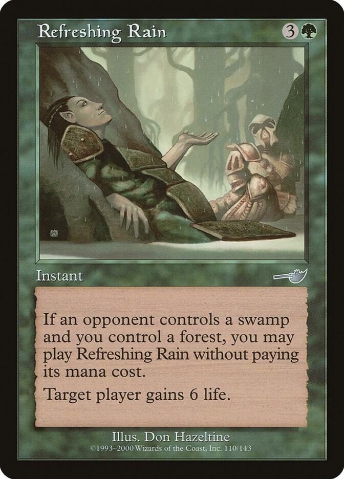 Refreshing Rain 110 card from Nemesis