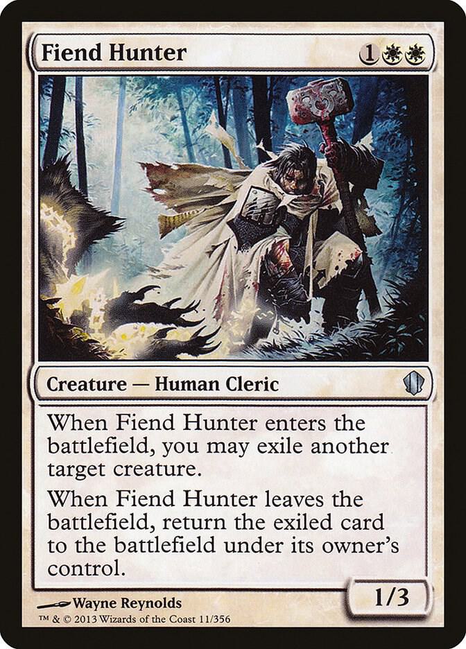Fiend Hunter 11 card from Commander 2013