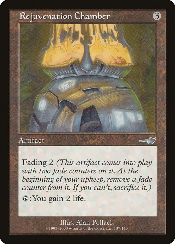 Rejuvenation Chamber 137 card from Nemesis
