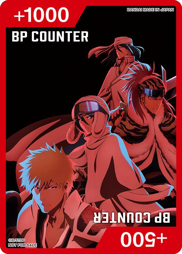 BP Counter (BLEACH: Thousand-Year Blood War) card from Union Arena Promotion Cards
