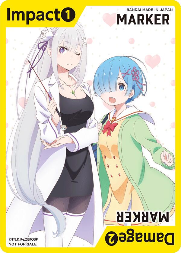 Marker Card (Re:ZERO -Starting Life in Another World-) card from Union Arena Promotion Cards