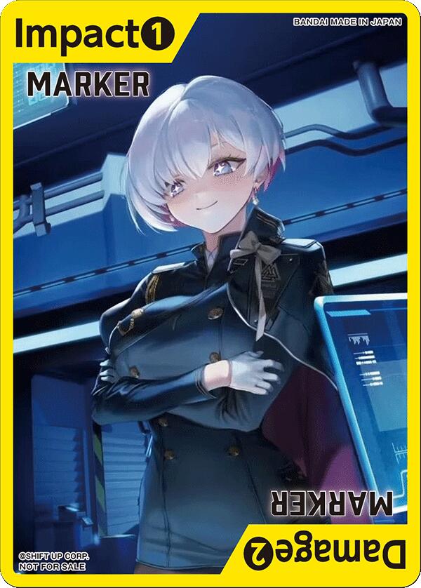 Marker Card (GODDESS OF VICTORY: NIKKE) card from Union Arena Promotion Cards