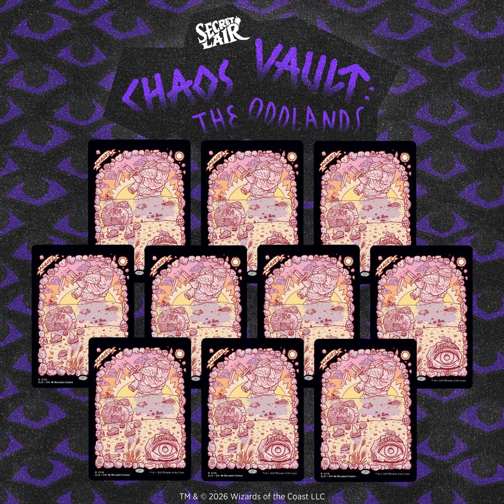 Secret Lair Drop: The Oddlands: Plains - Non-Foil Edition sealed product from Secret Lair Drop Series
