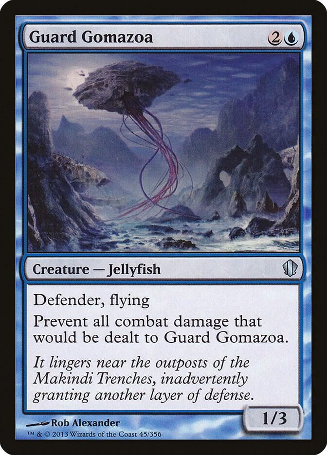 Guard Gomazoa 45 card from Commander 2013