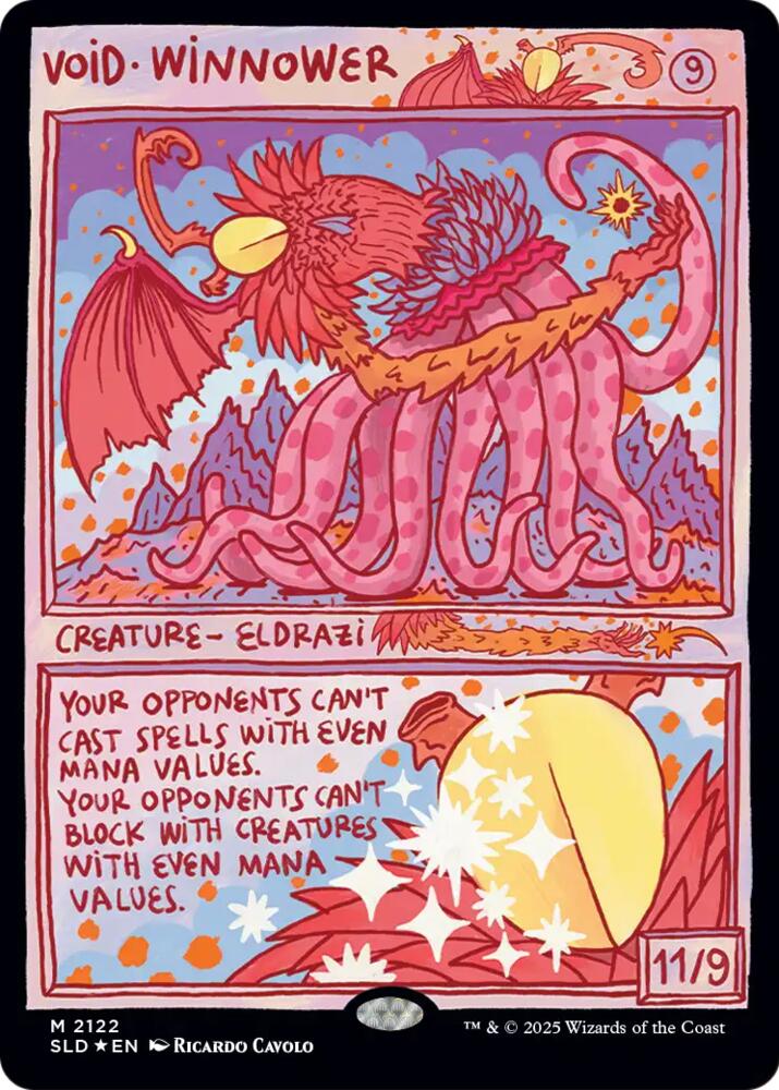 Void Winnower 2122 card from Secret Lair Drop Series