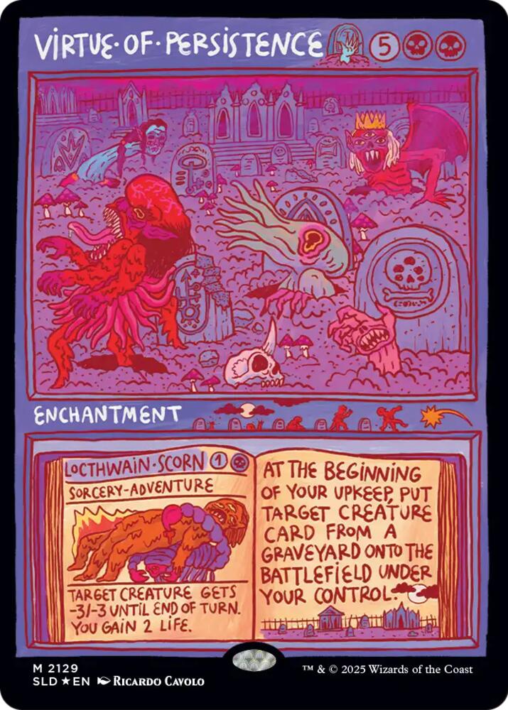 Virtue of Persistence 2129 card from Secret Lair Drop Series