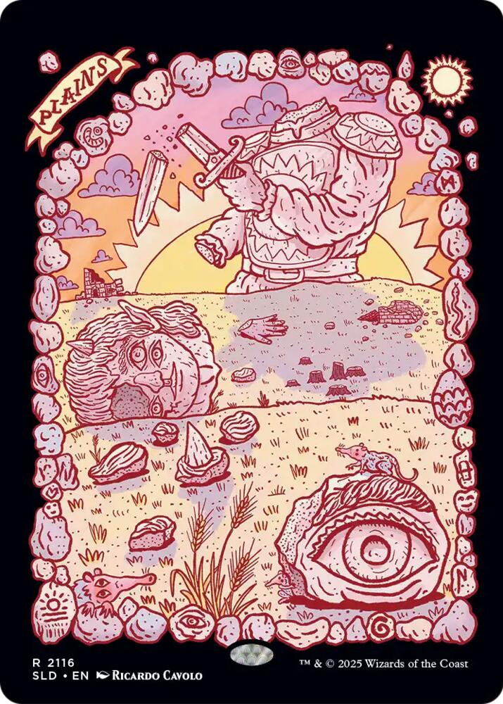 Plains 2116 card from Secret Lair Drop Series