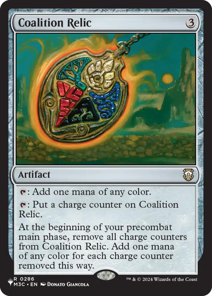 Coalition Relic (M3C) 286 card from The List Reprints