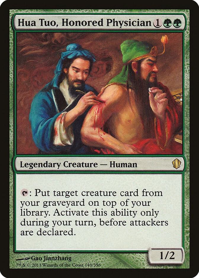 Hua Tuo, Honored Physician 149 card from Commander 2013