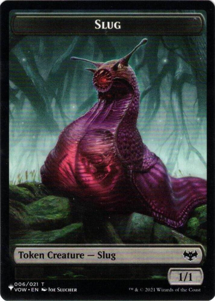 Slug // Tentacle Double-Sided Token 6 // 9 card from The List Reprints