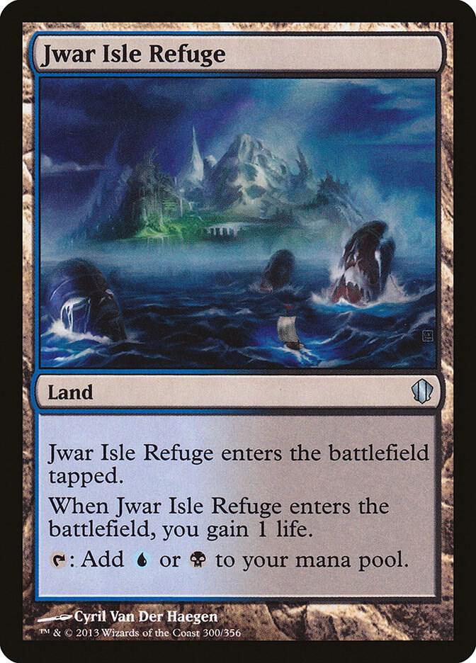 Jwar Isle Refuge 300 card from Commander 2013