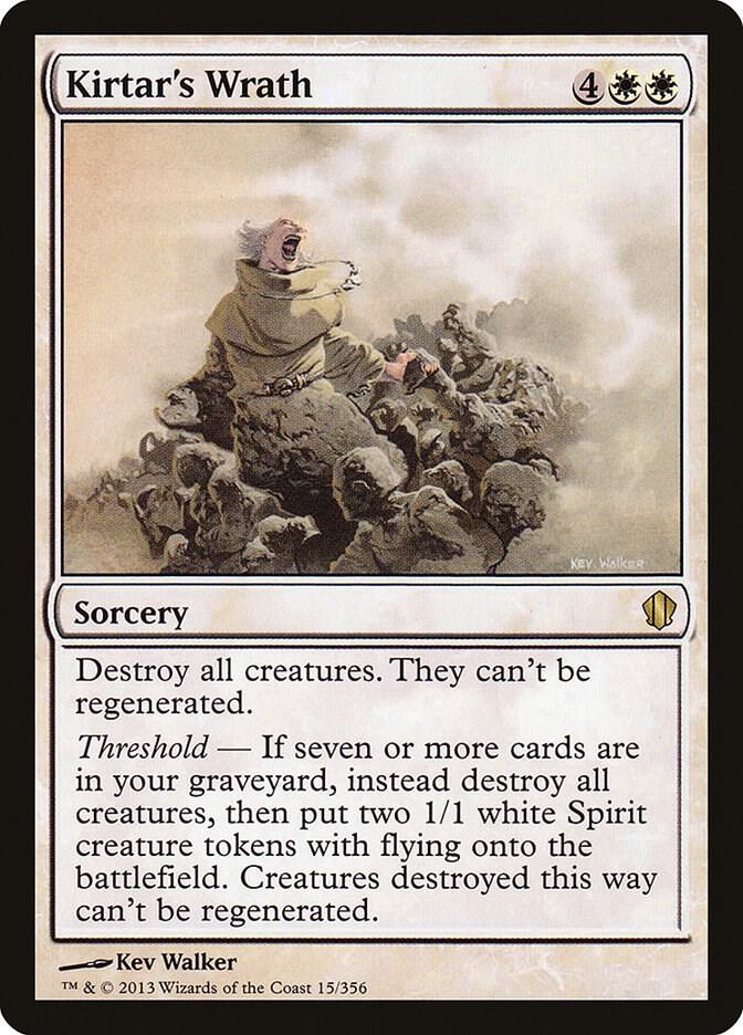 Kirtar's Wrath 15 card from Commander 2013