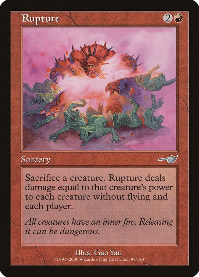 Rupture 97 card from Nemesis