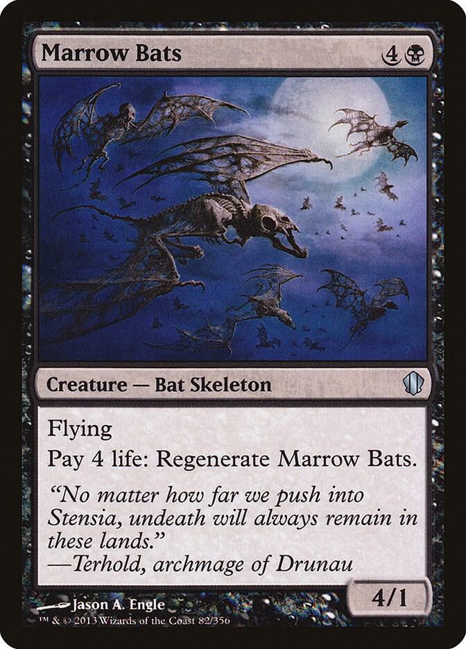 Marrow Bats 82 card from Commander 2013