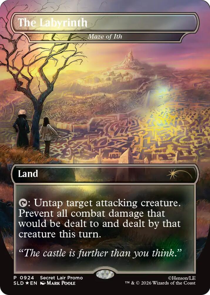 The Labyrinth - Maze of Ith 924 card from Secret Lair Drop Series