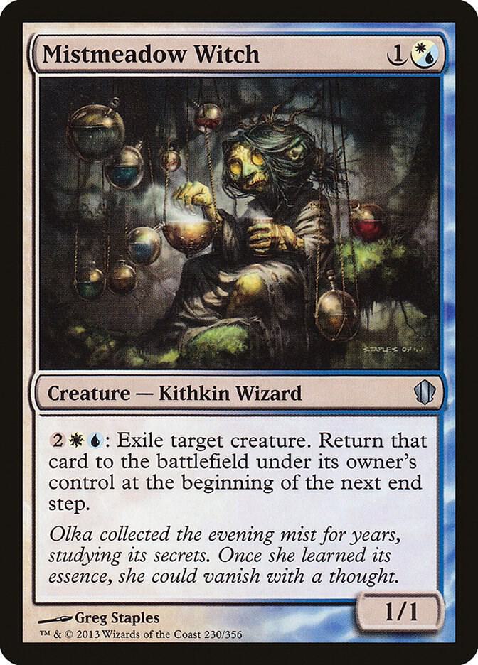 Mistmeadow Witch 230 card from Commander 2013