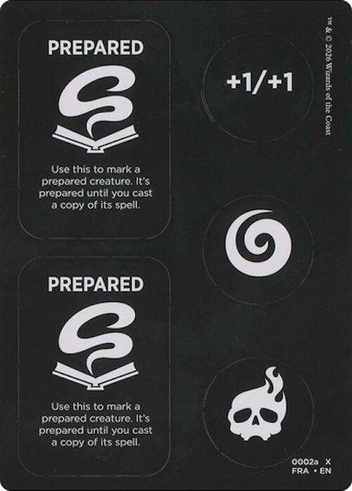Punch Card Token 2a // 2b card from Reality Fracture