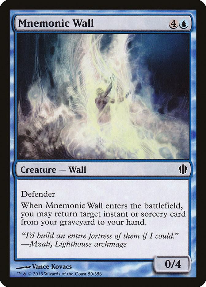 Mnemonic Wall 50 card from Commander 2013