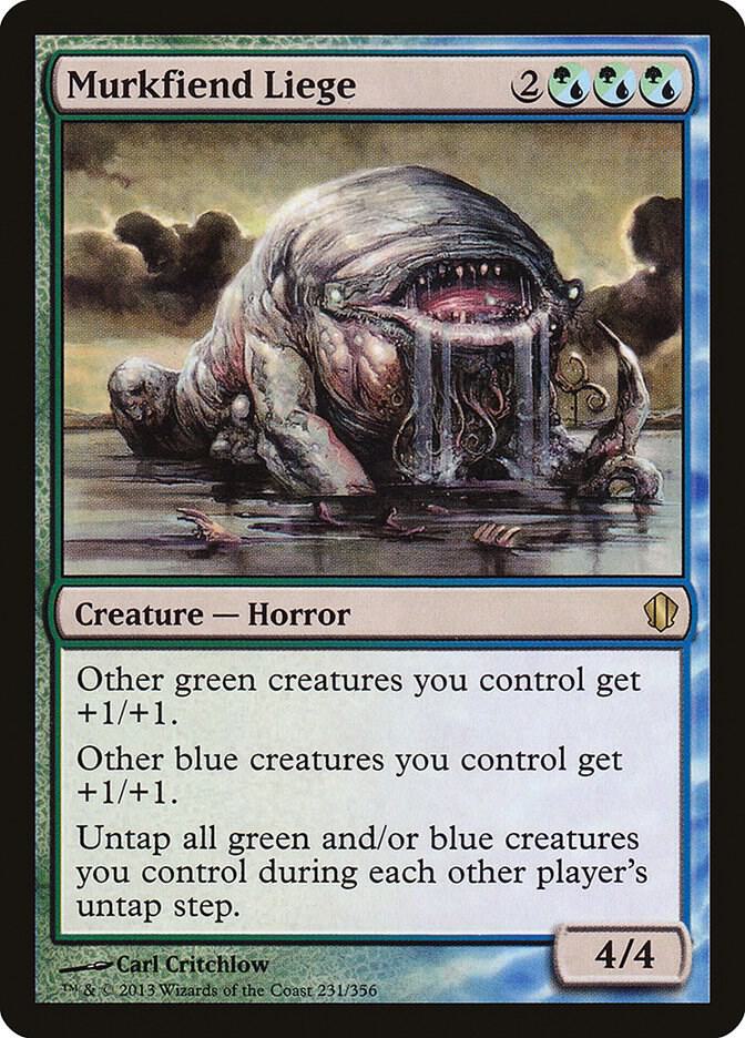 Murkfiend Liege 231 card from Commander 2013