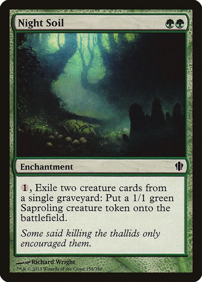 Night Soil 158 card from Commander 2013
