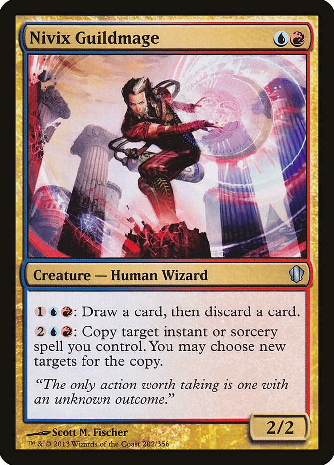 Nivix Guildmage 202 card from Commander 2013