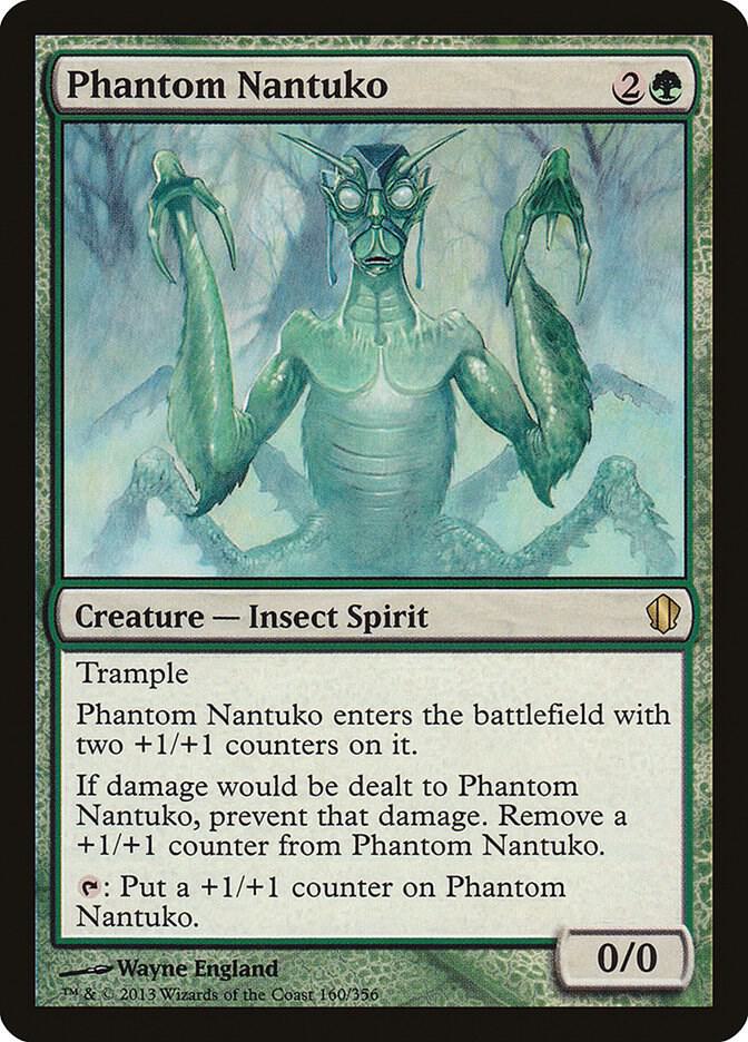 Phantom Nantuko 160 card from Commander 2013