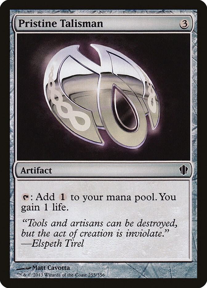 Pristine Talisman 255 card from Commander 2013
