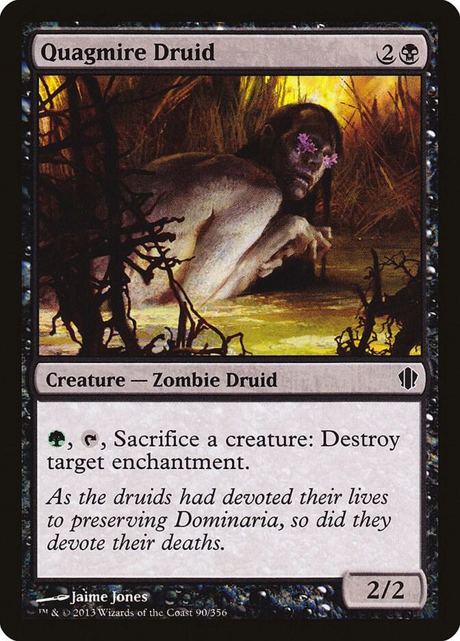 Quagmire Druid 90 card from Commander 2013