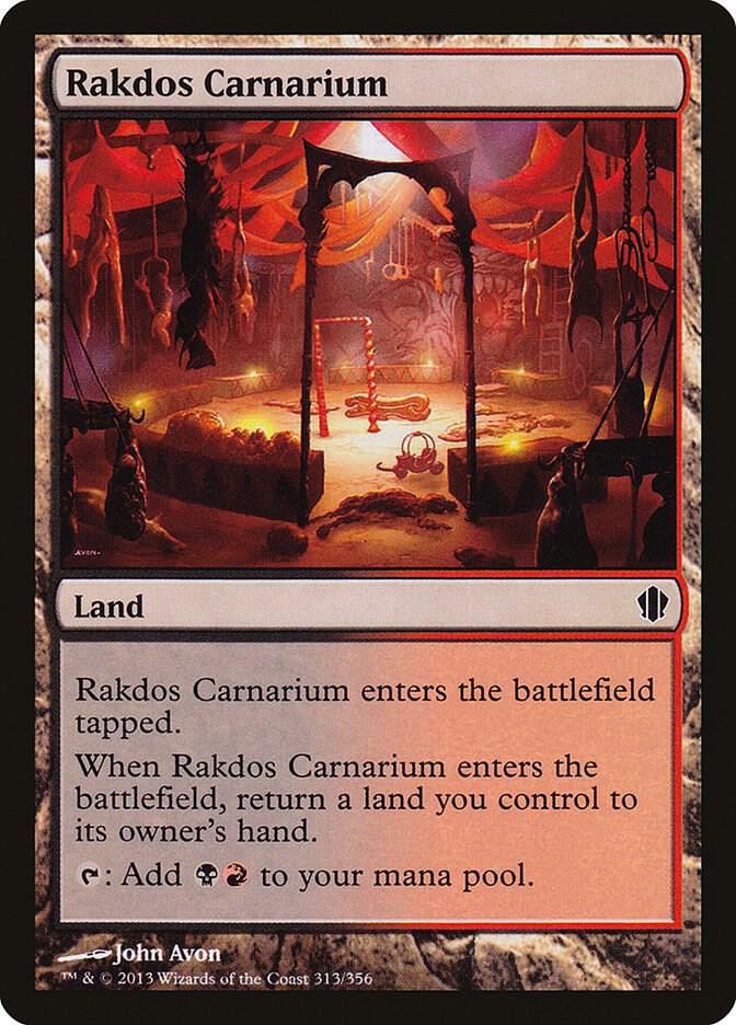 Rakdos Carnarium 313 card from Commander 2013