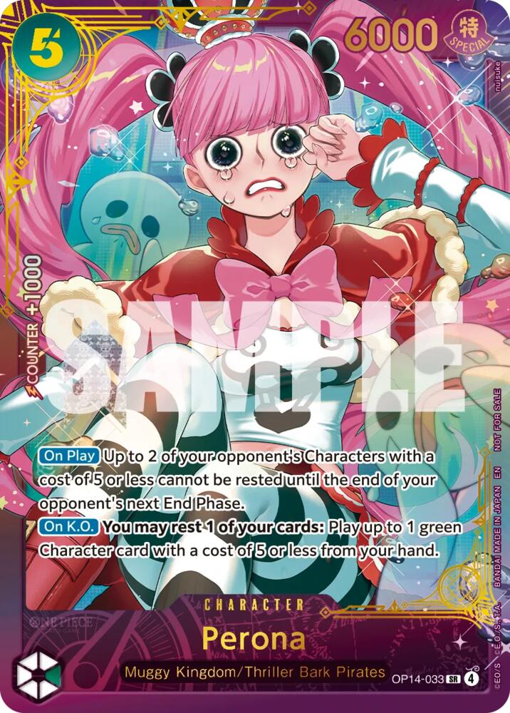 Perona (Large Scale Extra Grand Battle 2026) OP14-033 card from One Piece Promotion Cards