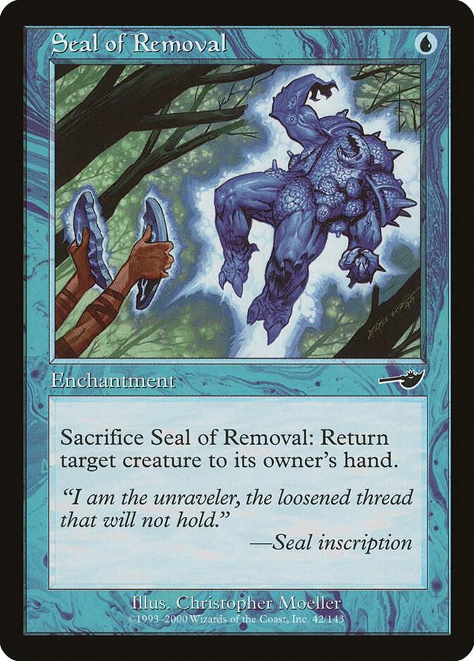 Seal of Removal 42 card from Nemesis