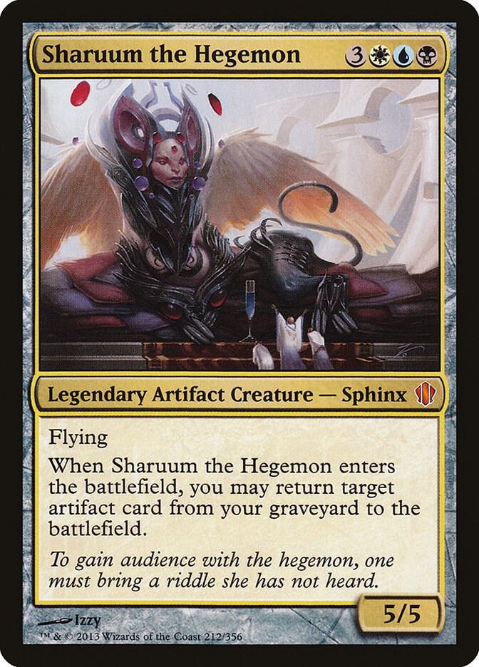 Sharuum the Hegemon 212 card from Commander 2013