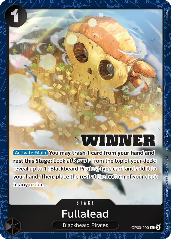 Fullalead (Winner Pack 2026 Vol. 4) OP09-099 card from One Piece Promotion Cards