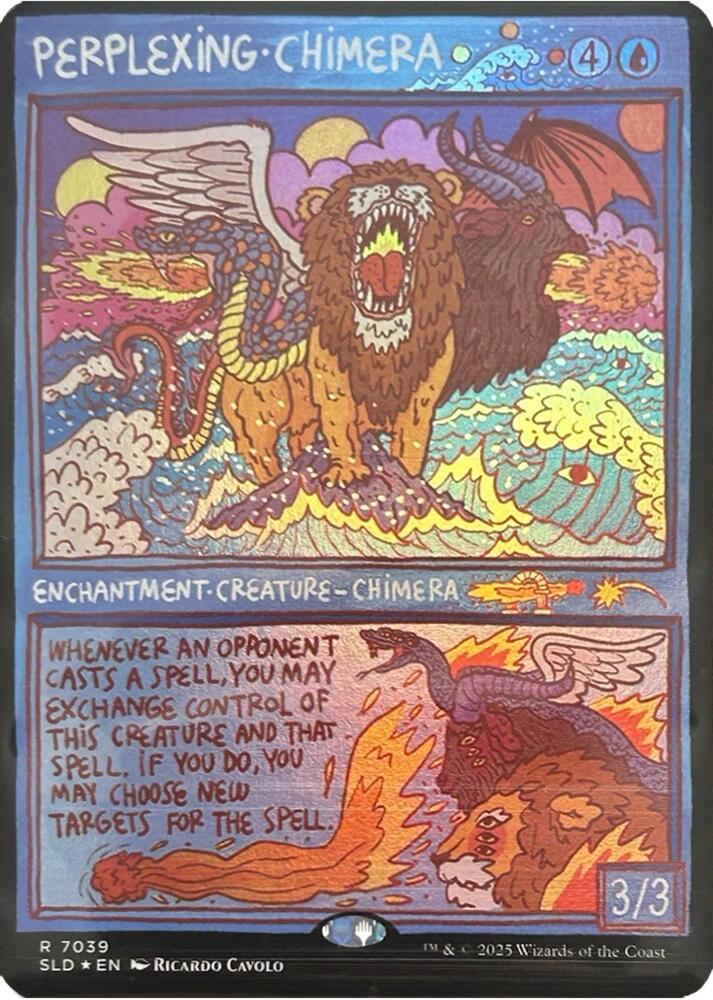Perplexing Chimera 7039 card from Secret Lair Drop Series