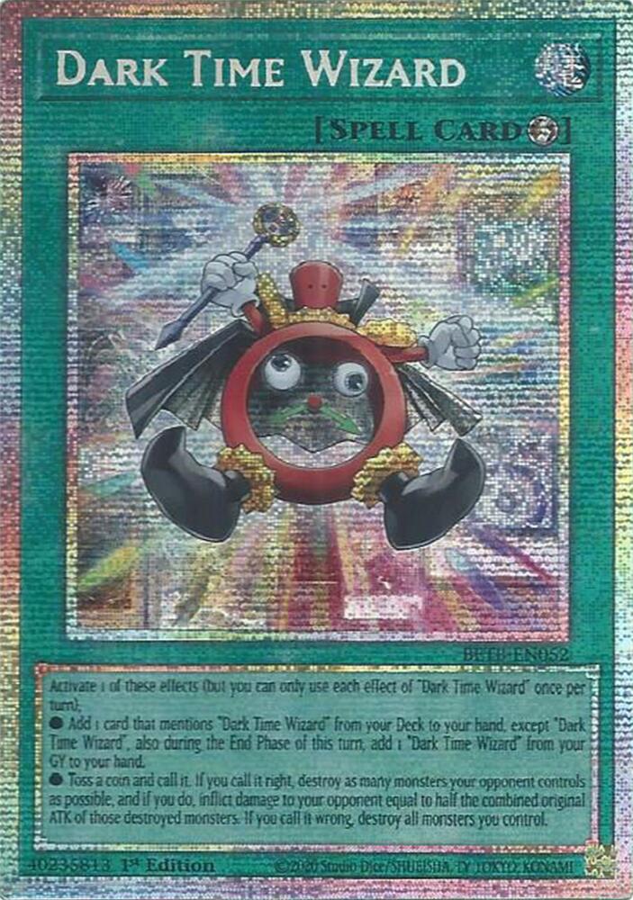 Dark Time Wizard (Starlight Rare) BETB-EN052 card from Beyond the Brave