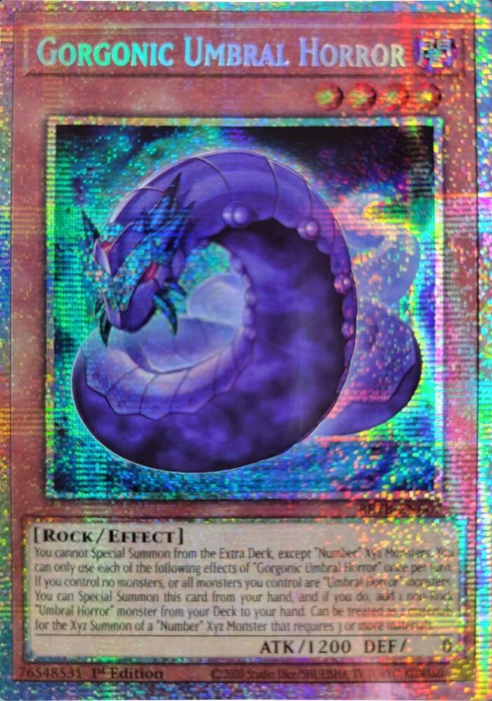 Gorgonic Umbral Horror (Starlight Rare) BETB-EN007 card from Beyond the Brave