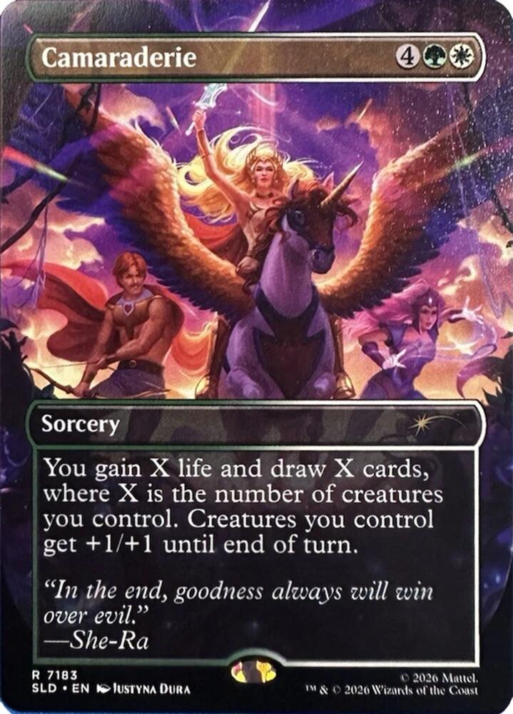 Camaraderie 7183 card from Secret Lair Drop Series